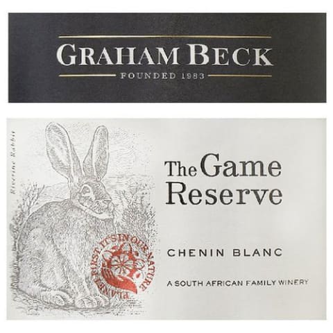 Rooiberg Winery Game Reserve Chenin Blanc 2015 Front Label