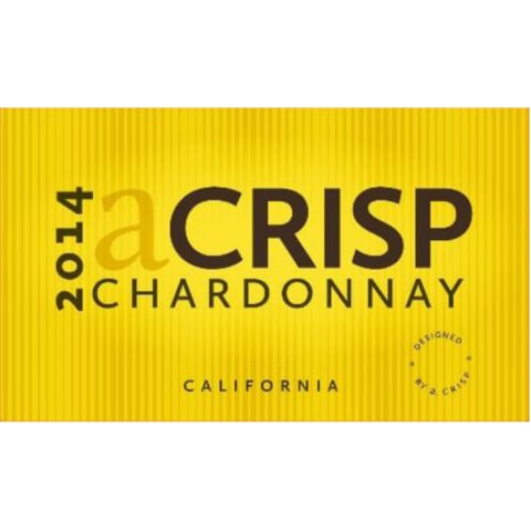 aCRISP by Luna Vineyards Chardonnay 2014 Front Label