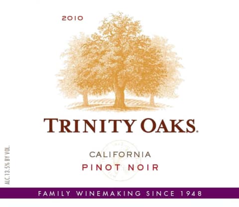 Trinity Oaks Pinot Noir 2010 | Wine.com