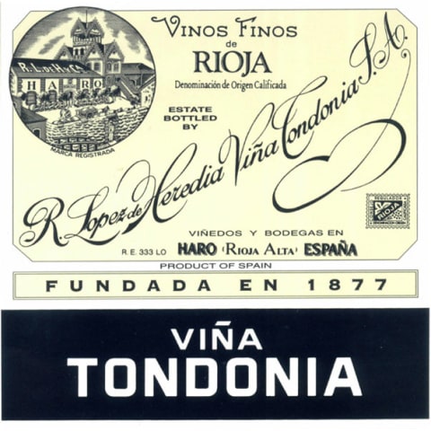 R. Lopez de Heredia Rioja Vina Tondonia Reserva (1.5 Liter Magnum) 2004 Front Label
