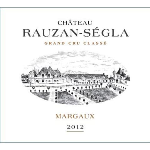 Chateau Rauzan-Segla (1.5 Liter Magnum) 2012 Front Label