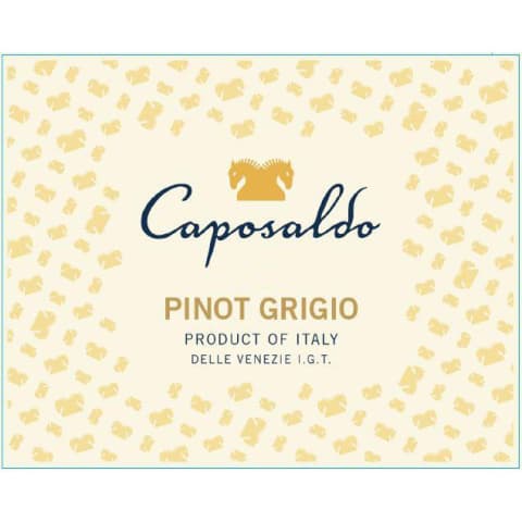 Caposaldo Pinot Grigio 2016 Front Label