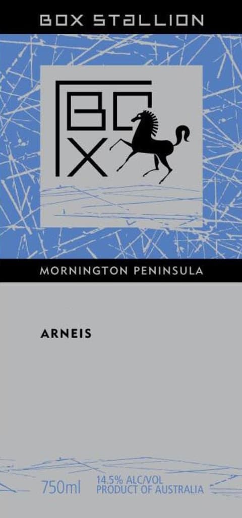 Box Stallion Arneis 2003 Front Label