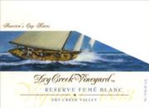 Flat front label of wine
