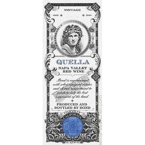 Bond Quella 2013 Front Label