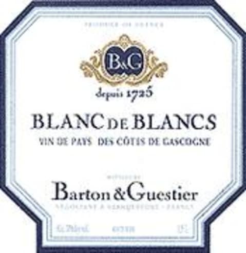 Flat front label of wine