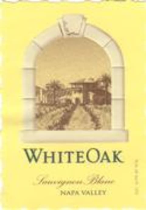 Flat front label of wine