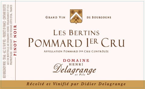 Domaine Henri Delagrange et Fils Pommard 1er Cru 'Les Bertins