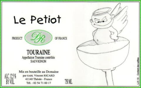 Domaine Ricard Touraine Le Petiot 2014 Front Label