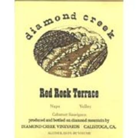 Diamond Creek Red Rock Terrace Cabernet Sauvignon 1985 Front Label