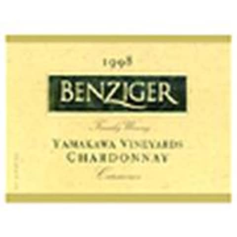 Flat front label of wine