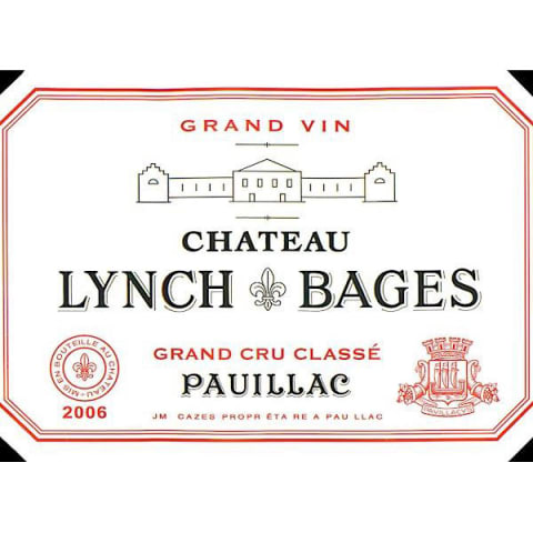 Chateau Lynch-Bages (1.5 Liter Magnum) 2006 Front Label