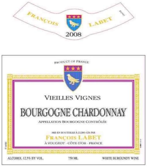 Vinho François Labet Chardonnay 750 mL