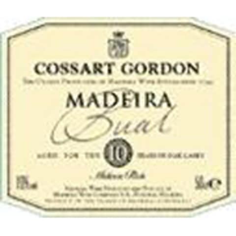 Flat front label of wine