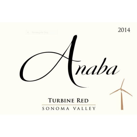 Anaba Turbine Red 2014 Front Label
