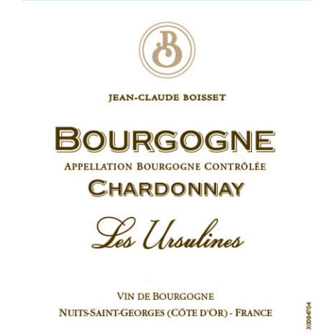 Flat front label of wine