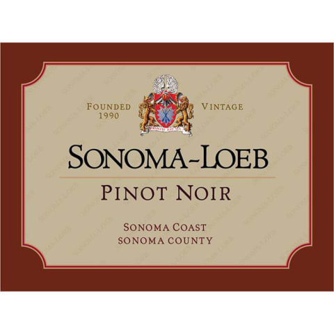 faktum gasformig Begrænsninger Sonoma-Loeb Sonoma Coast Pinot Noir 2016 | Wine.com