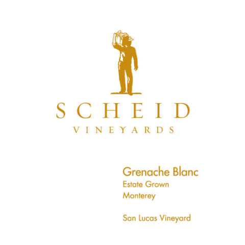 Scheid Vineyards Grenache Blanc 2015 Front Label