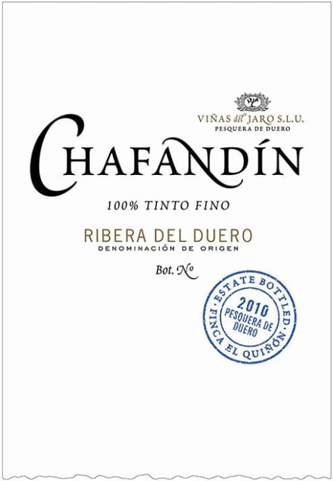Vinas Del Jaro Chafandin 11 Wine Com