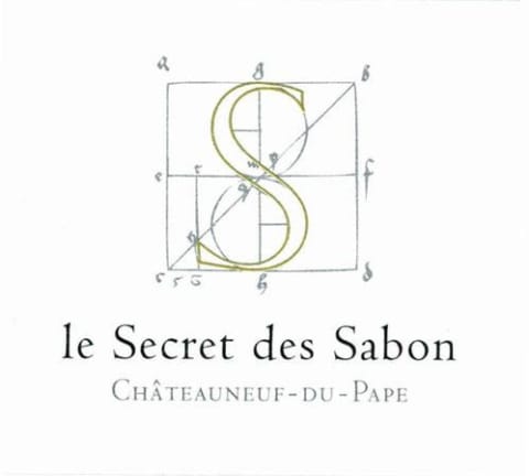 Roger Sabon Chateauneuf-du-Pape Les Secret des Sabon 2009 Front Label