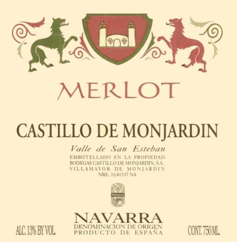 Bodegas Castillo De Monjardin Merlot 2011 Wine Com