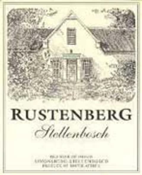 Rustenberg Stellenbosch 2000 Front Label
