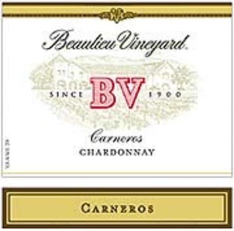Flat front label of wine