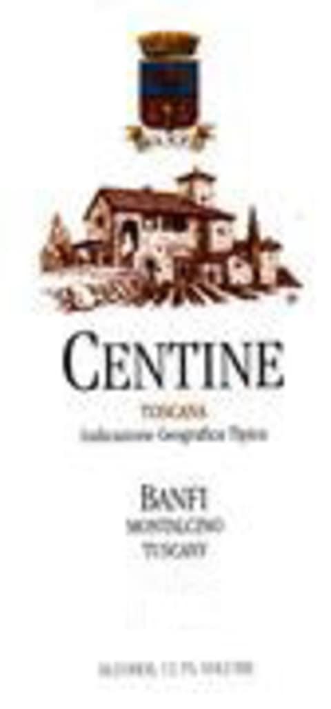 Banfi Centine Toscana 2001 Front Label