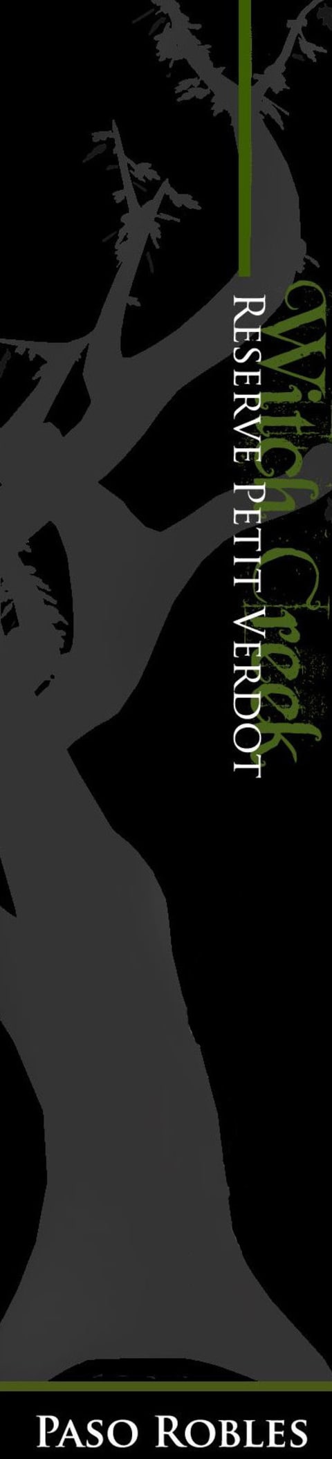 Witch Creek Winery Reserve Petit Verdot 2011 Front Label