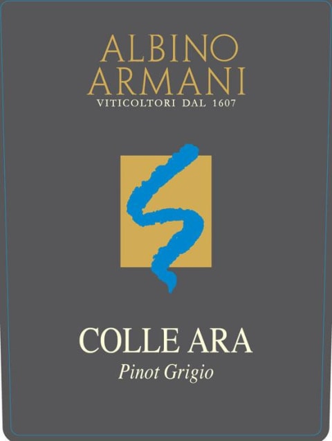 albino armani 1607 pinot grigio
