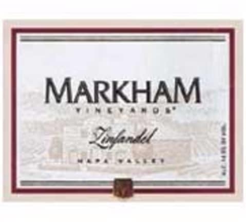 Flat front label of wine