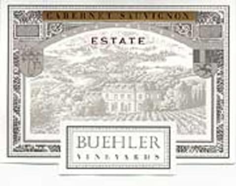 Buehler Cabernet Sauvignon 2001 Front Label
