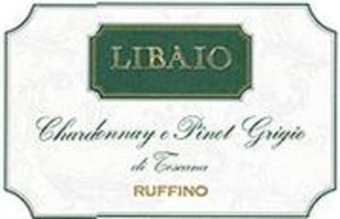 Flat front label of wine