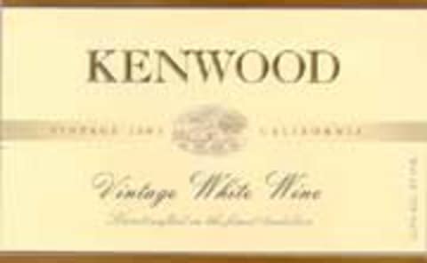 Kenwood Vintage White 2003 Front Label