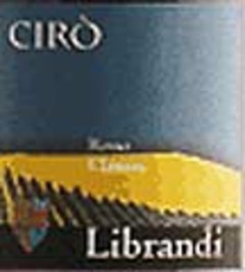 Librandi Ciro Rosso Classico Gaglioppo 2002 Front Label