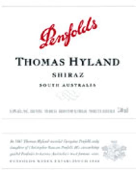 Flat front label of wine