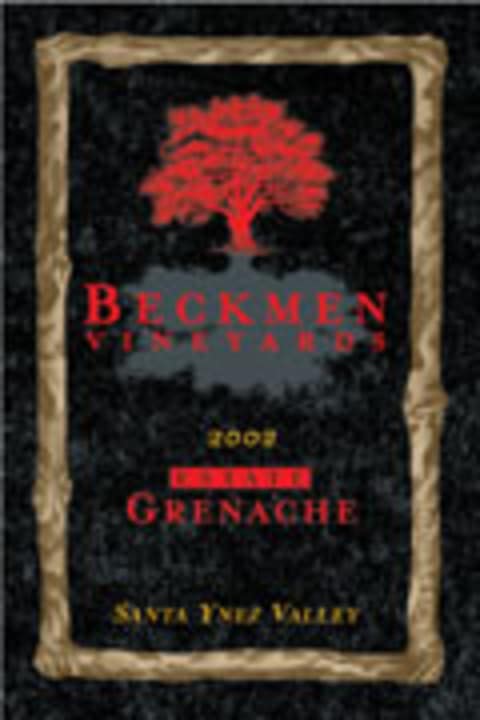 Flat front label of wine