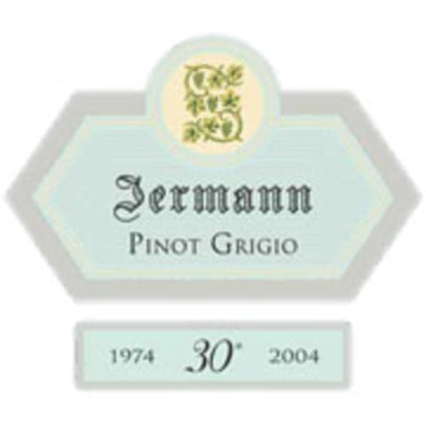 Flat front label of wine