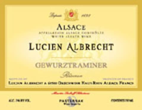 Lucien Albrecht Reserve Gewurztraminer 2004 Front Label