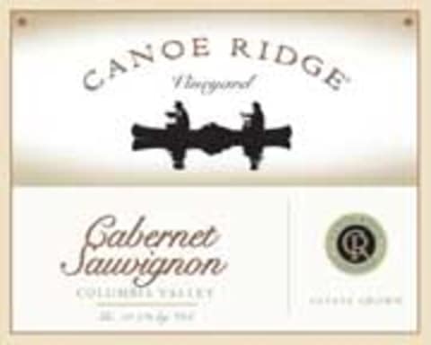 Canoe Ridge Cabernet Sauvignon 2004 Front Label