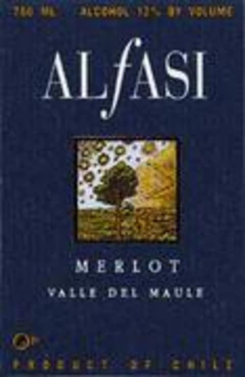 Alfasi Merlot (OU Kosher) 1997 Front Label