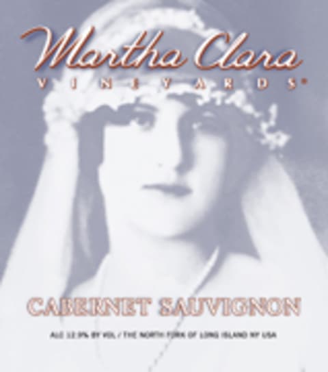 Martha Clara Vineyards Cabernet Sauvignon 2002 Front Label