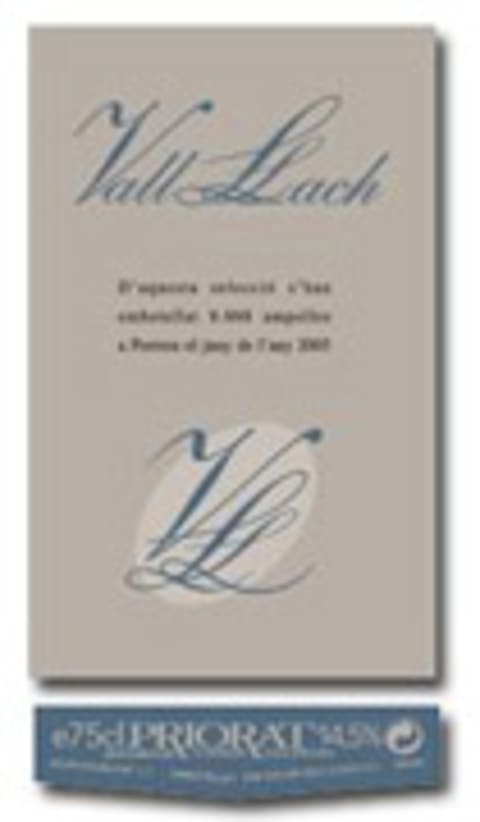 Vall Llach Priorat 2003 Front Label