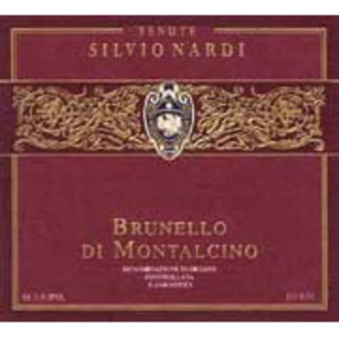 Flat front label of wine