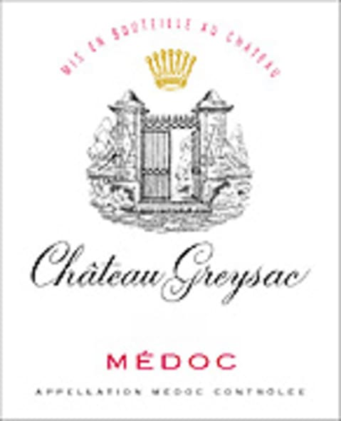 Chateau Greysac 2004 Front Label