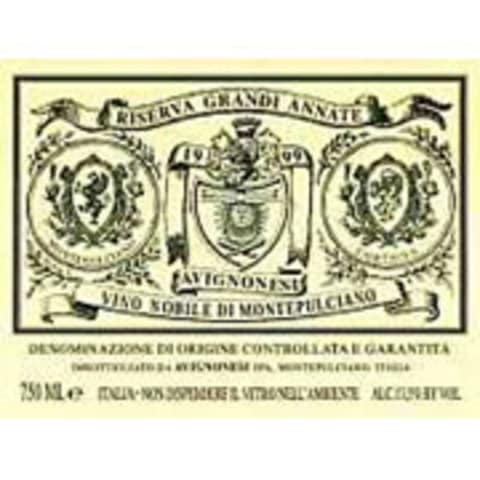 Avignonesi Grandi Annate Riserva Vino Nobile di Montepulciano 2004 Front Label
