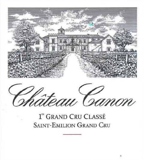 Chateau Canon (6 Bottles in OWC) 2019 Front Label