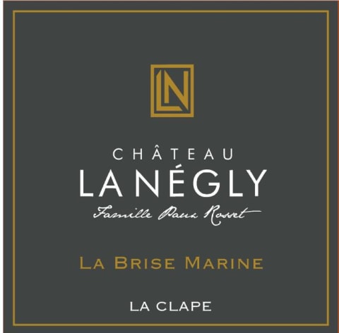 Chateau de la Negly La Clape La Brise Marine Blanc 2018 Front Label