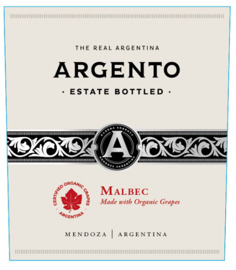 Argento Malbec 2021 Front Label