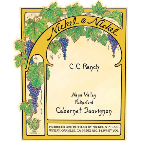 Nickel & Nickel C.C. Ranch Cabernet Sauvignon (1.5 Liter Magnum) 2015 Front Label